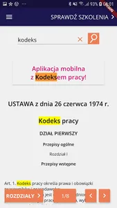Kodeks Pracy screenshot 11