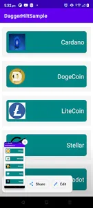 CryptoCurrencyHilt screenshot 1