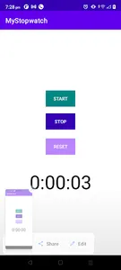 MyStopWatch screenshot 1