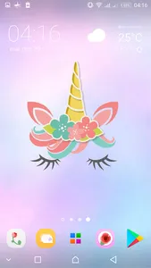 Cute Unicorn Girl Wallpapers screenshot 11