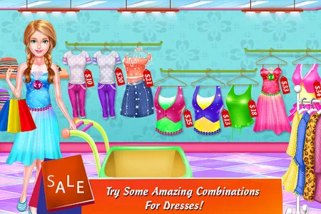 Shopping Mall Day Out Dress Up screenshot 1