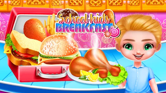 School Toddlers Breakfast Food screenshot 11