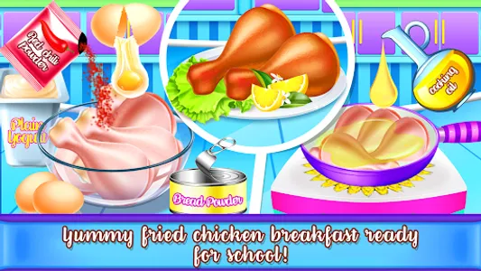 School Toddlers Breakfast Food screenshot 17