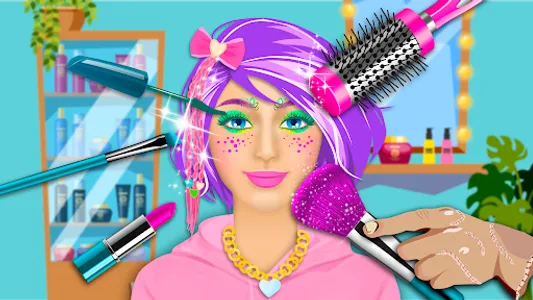 Makeup Salon: Offline games screenshot 14