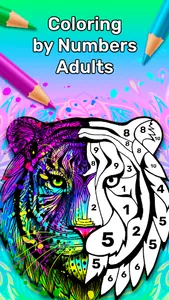 Coloring By Number For Adults screenshot 0