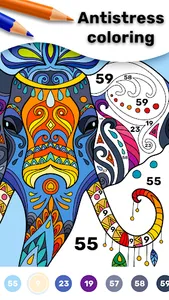 Coloring By Number For Adults screenshot 14