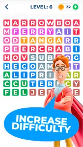 Find Words Puzzle Game Offline screenshot 1