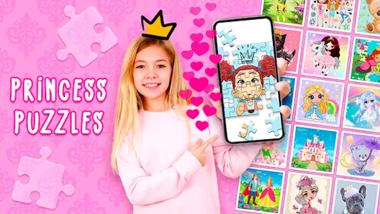 Princess Puzzles Games Offline screenshot 16