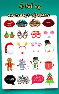 Christmas photo editor screenshot 4
