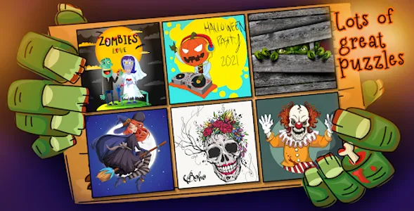 Halloween jigsaw puzzles screenshot 13