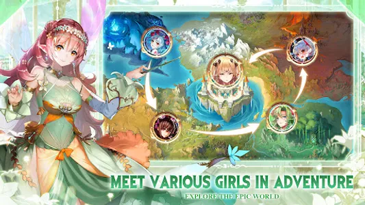 Girls' Connect: Idle RPG screenshot 16