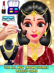 Indian Fashion Dress Up Salon screenshot 0