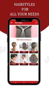 Hairstyles step by step screenshot 0