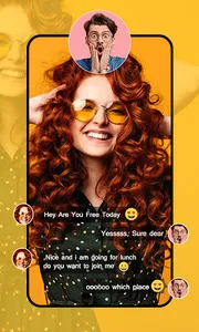 Girls fake video call screenshot 0