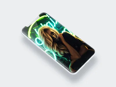 Girl Mask Wallpaper screenshot 6