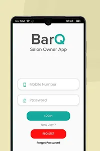 BarQ Salon Owner screenshot 1