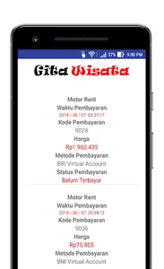 Gita Wisata screenshot 2