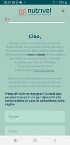 Nutrivel screenshot 1