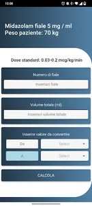 Calcolatore Inotropi screenshot 5