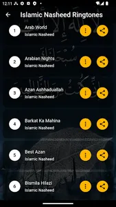 Islamic Nasheed Ringtones screenshot 11