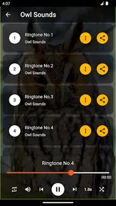 Owl Ringtones screenshot 3