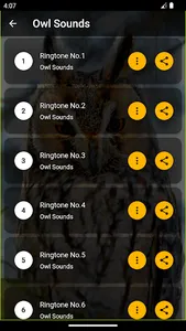 Owl Ringtones screenshot 9