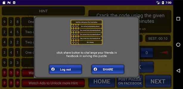 Crack The Code screenshot 4