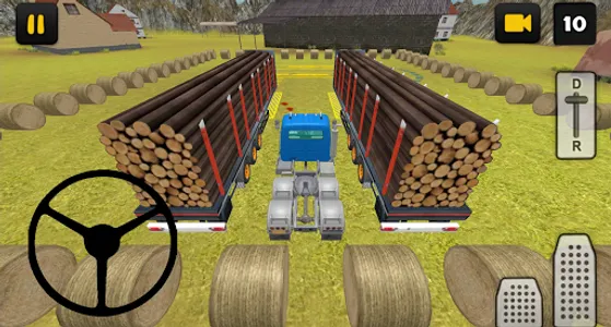 Log Truck Simulator 3D: Traile screenshot 1