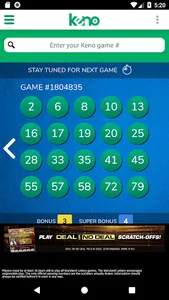 MD Lottery - Keno & Racetrax screenshot 2