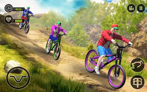 BMX Rider Game: Cycle Games screenshot 2