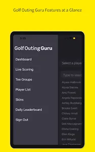Golf Outing Guru screenshot 13