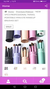 Cosmetics Online Shop screenshot 3