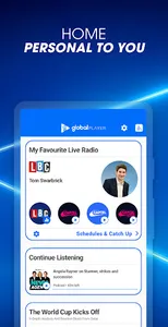 Global Player Radio & Podcasts screenshot 1