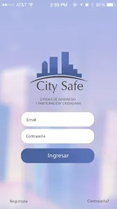 City Safe - Denuncia, Particip screenshot 1