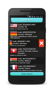 Barcode scanner screenshot 0