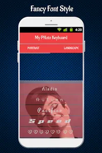 My photo keyboard - Picture Ke screenshot 0