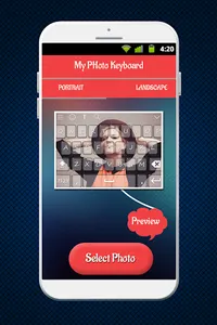 My photo keyboard - Picture Ke screenshot 1