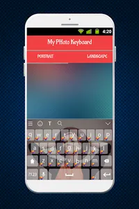 My photo keyboard - Picture Ke screenshot 2