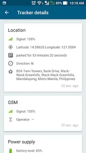 Global GPS Asset Tracker - Cor screenshot 2