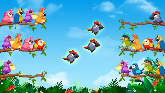 Bird Sort 1: Color Puzzle Game screenshot 0