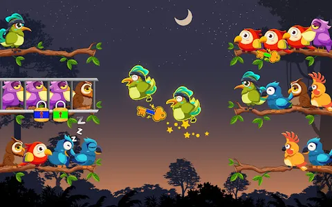 Bird Sort 1: Color Puzzle Game screenshot 12