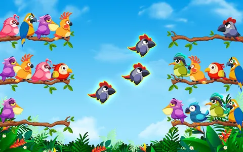 Bird Sort 1: Color Puzzle Game screenshot 16