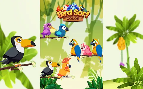 Bird Sort 1: Color Puzzle Game screenshot 24