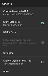 BT GPSInfo screenshot 0
