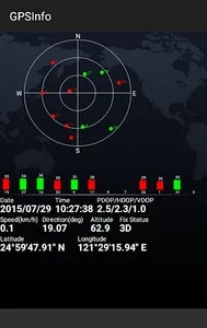 BT GPSInfo screenshot 2