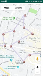 Itinerarios GlobalSat screenshot 1