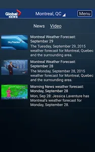 Global News SkyTracker Weather screenshot 10