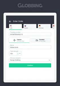 Globbing screenshot 11