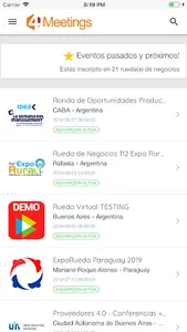 4Meetings!  Networking en Even screenshot 0