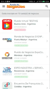 Ruedas De Negocios screenshot 1